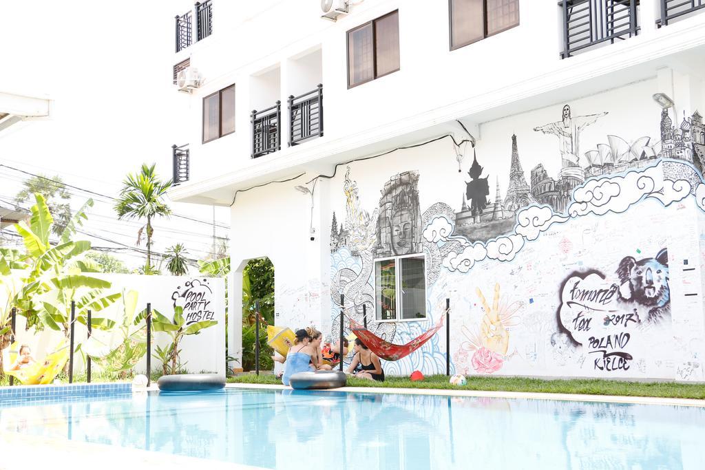 Pool Party Hostel Siem Reap Ngoại thất bức ảnh